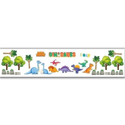Adesivo De Parede Decorativo Infantil Dinossauros
