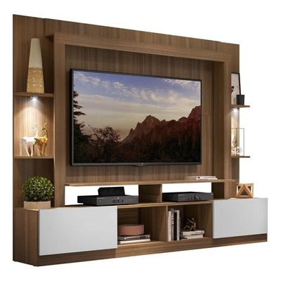 Estante Com Suporte Tv 65" E Leds Berlim Multimóveis V3384
