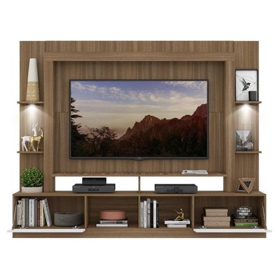 Estante Tv 65" Com Leds Berlim Multimóveis V3392