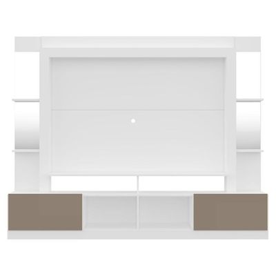 Estante Com Suporte Tv 65" C/ Espelho Oslo Multimóveis V3385