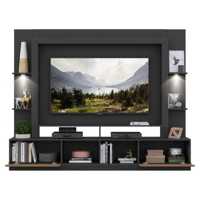 Estante Com Suporte Tv 65" E Leds Berlim Multimóveis V3384