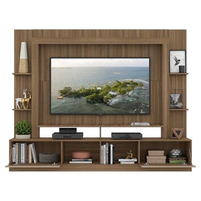 Estante Tv 65" Portas C/ Espelho Oslo Multimóveis V3390