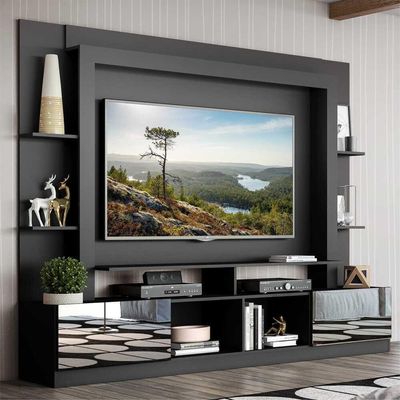 Estante Com Suporte Tv 65" C/ Espelho Multimóveis V3382