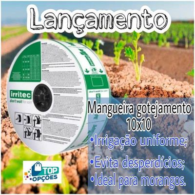 Mangueira De Gotejamento 10x10 2.300 Mts 16mm