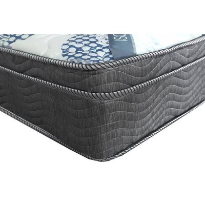 Cama Box Queen: Colchão Molas Ensacadas Ortobom SuperPocket ISO Firme + Base CRC Suede Gray(158x198)