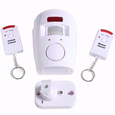 Kit Alarme Sem Fio Residencial Apt Comercial com 2 Controle Remoto