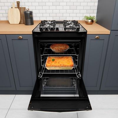 Fogão De Embutir 4 Bocas Preto Com Mesa De Vidro Dako Diplomata Bivolt