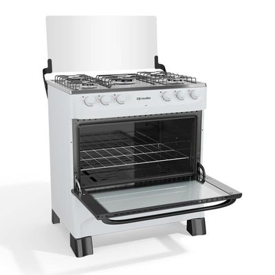 Fogão Mueller 5 Bocas Branco Com Acendimento Automático Mfi5bb Branco