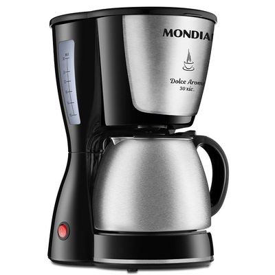 Cafeteira Elétrica Mondial Dolce Arome C-37ji-30x Cafeteira-127v-preto/inox 110v