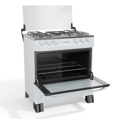 Fogão Mueller 5 Bocas Branco Acendimento Manual Mfi5ba