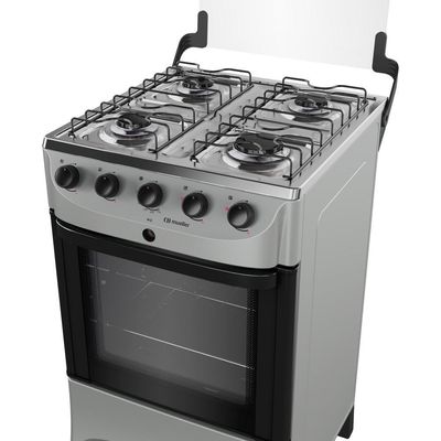 Fogão Mueller 4 Bocas Titânio Com Acendimento Automático Mfi4bb