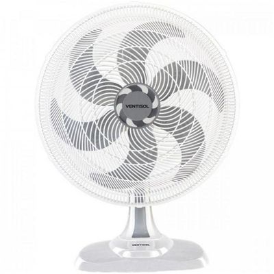 Ventilador De Mesa 50cm 220v Turbo6 Branco Ventisol