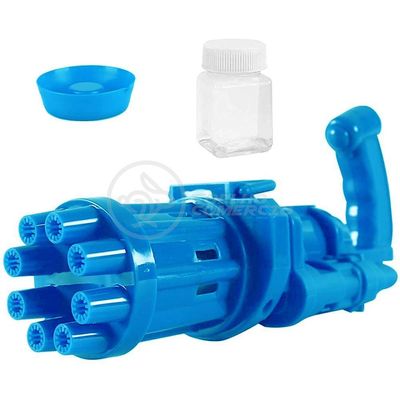 Máquina Elétrica Tiktok Lança Bolhas Azul