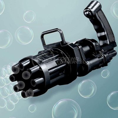 Máquina Elétrica Tiktok Lança Bolhas Preto