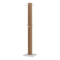 Cabideiro De Chão Multimóveis Vcr35004 Amêndoa/Branco Amêndoa/Branco