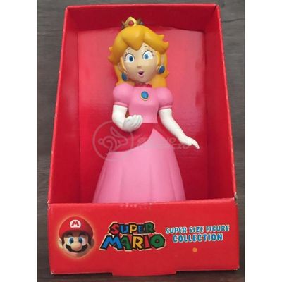 Boneco Action Figure Princesa Peach Toadstool Articulado 23cm