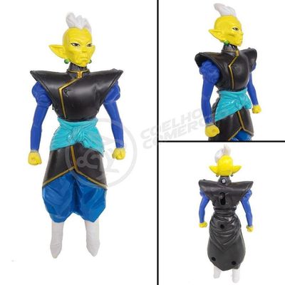 Kit Conjunto 6 Boneco Vegeta Ssj3 Dragon Ball Super 15Cm