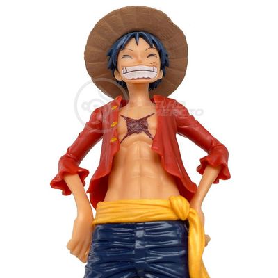 Boneco Anime Action Figure One Piece 18cm - Monkey D. Luffy