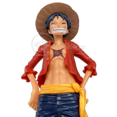 Boneco Anime Action Figure One Piece 18cm - Monkey D. Luffy
