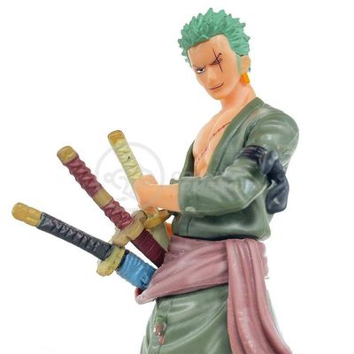 Boneco Anime Action Figure One Piece 18cm - Roronoa Zoro