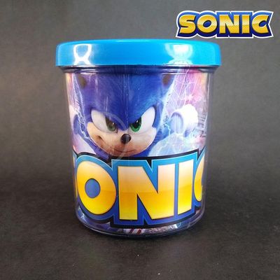 Kit Boneco Colecion. Sonic Azul Sega 15Cm + Caneca