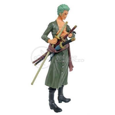 Boneco Anime Action Figure One Piece 18cm - Roronoa Zoro