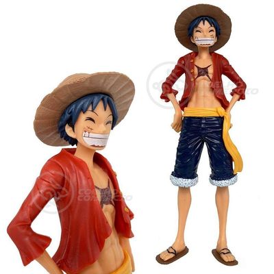 Boneco Anime Action Figure One Piece 18cm - Monkey D. Luffy