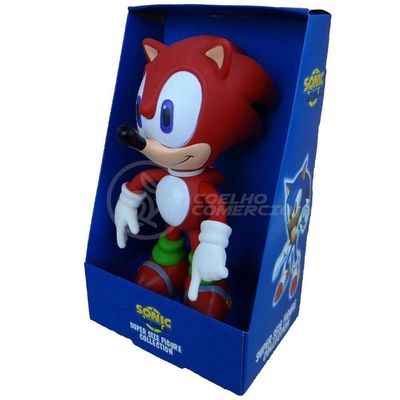 Boneco Action Figure Sonic Red Vermelho 23cm Sonic