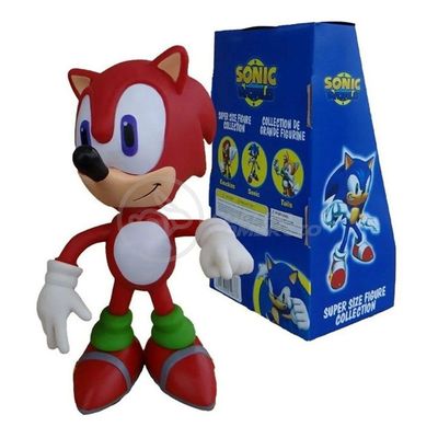 Boneco Action Figure Sonic Red Vermelho 23cm Sonic