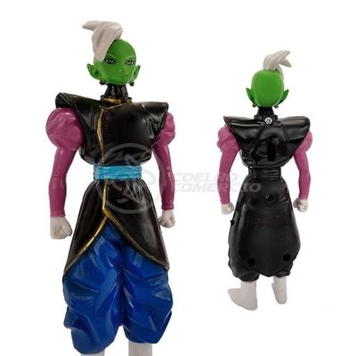 Kit 6 Bonecos Dragon Ball Super Goku Ssj3, Zamasu