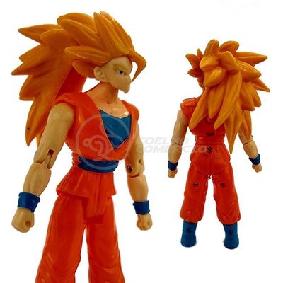Kit 6 Bonecos Dragon Ball Super Goku Ssj3, Zamasu