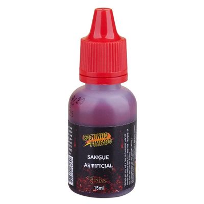 Sangue Falso para Halloween Rostinho Pintado 15ml