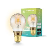 Smart Lâmpada Retrô Positivo Wi-Fi Smart Home Filamento LED 7W Bivolt