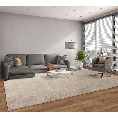 Tapete Para Sala Relex N Areia 3,00x4,00 São Carlos