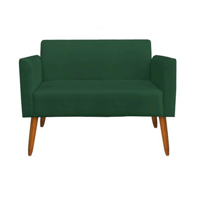 Kit 01 Namoradeira 02 Poltronas Marisa Verde