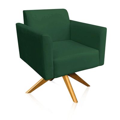 Kit 01 Namoradeira 02 Poltronas Marisa Verde