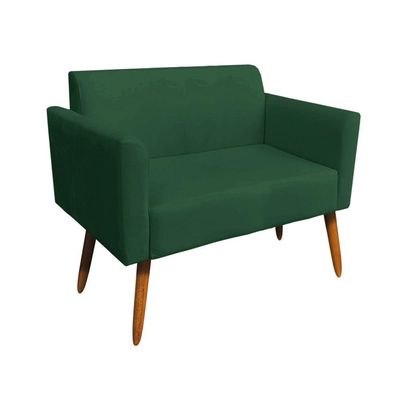 Kit 01 Namoradeira 02 Poltronas Marisa Verde