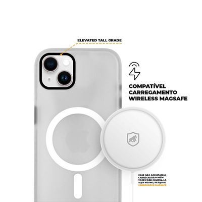 Capa MagSafe Pro para iPhone 14 - Transparente - Gshield