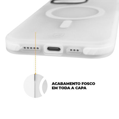 Capa MagSafe Pro para iPhone 14 - Transparente - Gshield