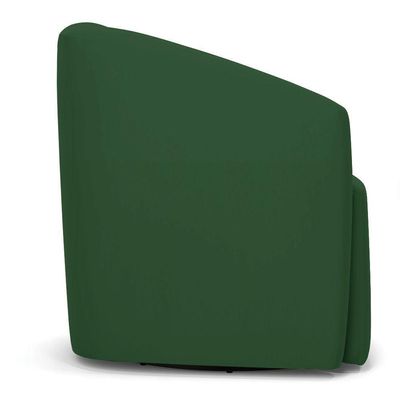 Poltrona Stella Max Veludo Base Giratória - D'rossi Cor Verde