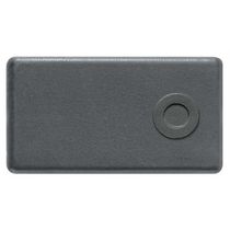 Módulo Pulsador Minuteria Tramontina Izyflat 10 A 250 V Grafite Tramontina
