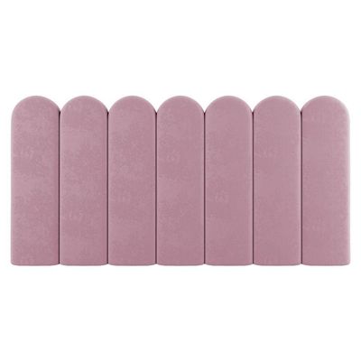 Painel Cabeceira Cama Box Solteiro Lana 100cm Suede Rosê - Desk Design