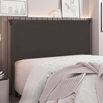 Cabeceira King 1,95m Barcelona Suede Cinza - Pallazio