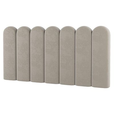 Painel Cabeceira Cama Box Solteiro Lana 100cm Linho Bege - Desk Design
