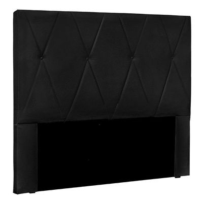 Cabeceira Solteiro 0,90m ávila Suede - Pallazio Cor Preto