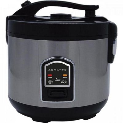 Panela Elétrica Arroz E Legumes 127V Inox 10 Agratto 110v