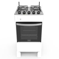 Fogão 4 Bocas A Gás Acendimento Automático Realce Bivolt Cr209 Branco Branco 127/220
