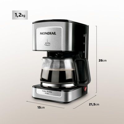 Cafeteira Elétrica Mondial C-43-20x-si Cafeteira C-43-20x-si 127v/60hz .