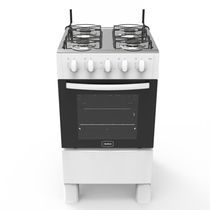 Fogão 4 Bocas A Gás Realce Bivolt Cr200 Branco Branco 127/220