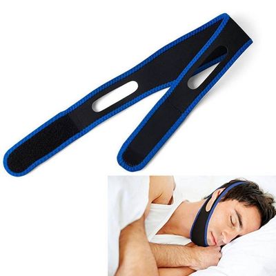 Cinta Faixa Anti Ronco De Neoprene Cabeça Queixo Apneia